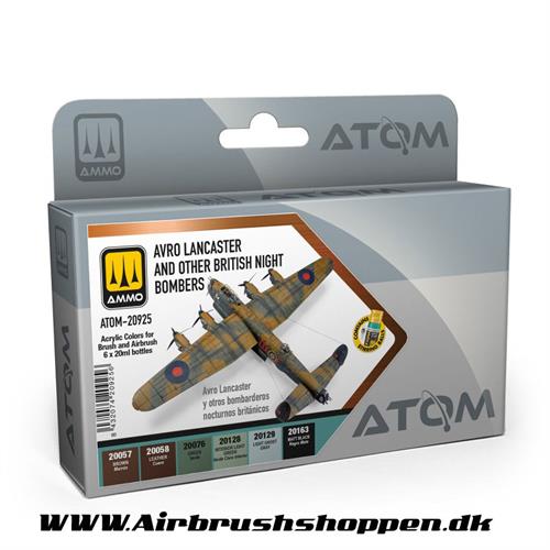 ATOM-20925 - ATOM Avro Lancaster and other Night Bombers Set 6x20ml